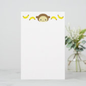 aap briefpapier (Staand voorkant)