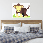 aap canvas afdruk (Insitu (Slaapkamer))