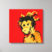 aap canvas afdruk (Voorkant)