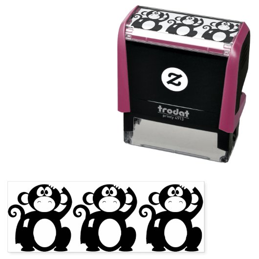 aap-chimp-aap-chimpansedier  zelfinktende stempel (In situ)