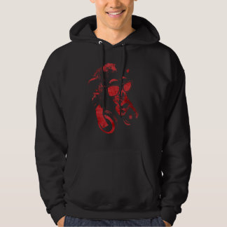 Aap Chimp met zonnebril en hoofdtelefoon 5 Hoodie