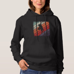 Aap Chimpansee Primaat Dierenpark Dier Retro Klass Hoodie