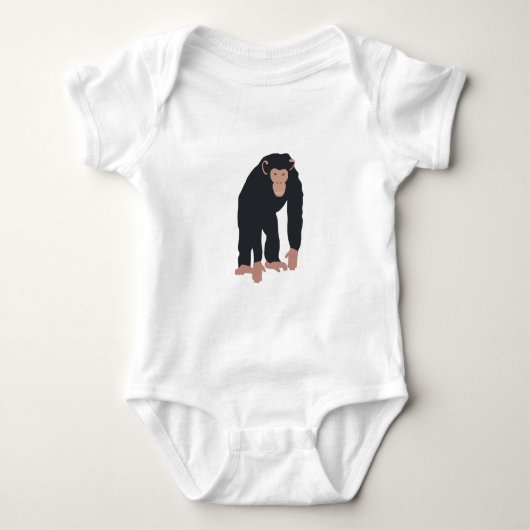 Aap Chimpansee   Romper (Voorkant)