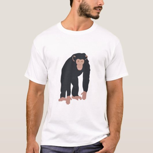 Aap Chimpansee  T-shirt (Voorkant)