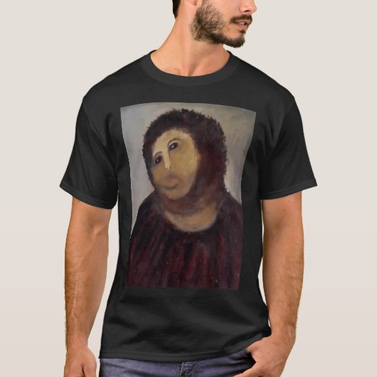 aap Christus aap Jezus T-shirt (Voorkant)