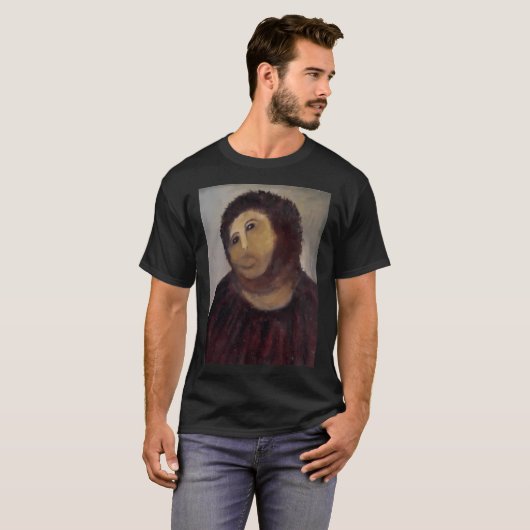 aap Christus aap Jezus T-shirt (Voorkant volledig)