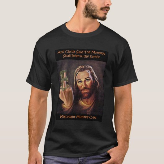 aap Christus T-shirt (Voorkant)