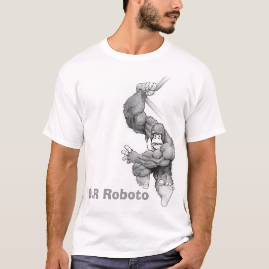 aap D.R. Roboto T-shirt (Voorkant)