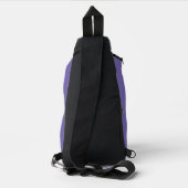 Aap die code typt laat programmeur humor los sling bag (Achterkant)