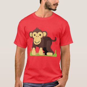 Aap Dier Cadeau Dierenpark Dieren Aap Safari vrien T-shirt