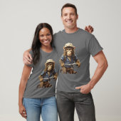 aap dier familie t-shirt (Unisex)