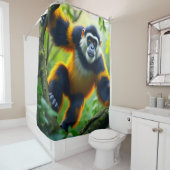 aap douchegordijn (In situ)