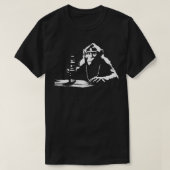 Aap drink bier t-shirt (Design voorkant)
