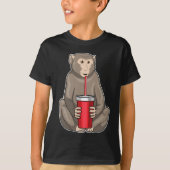 aap Drink mok T-shirt (Voorkant)