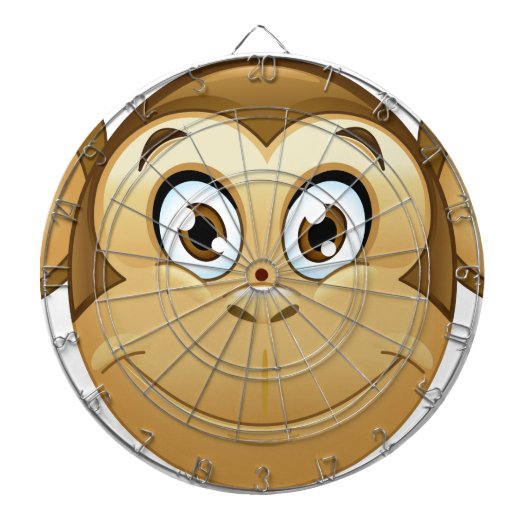 aap emoji dartbord (Voorkant)
