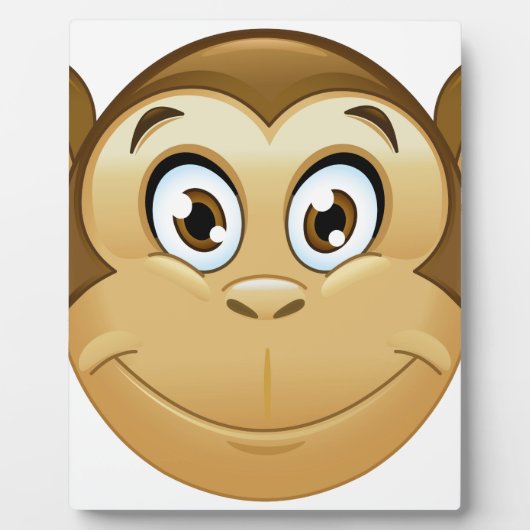aap emoji fotoplaat (Voorkant)