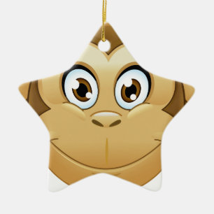 aap emoji keramisch ornament