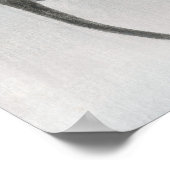 aap- en maanreflectie poster (Hoek)