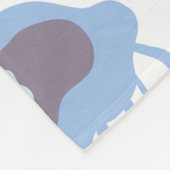 aap en muziek fleece deken (Hoek)