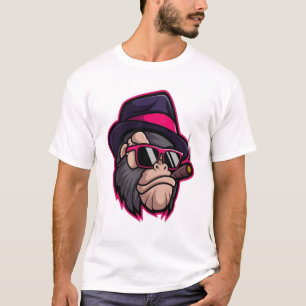 Aap en Pet I-Shirt T-shirt