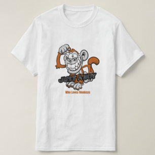 aap gewoon een jongen t-shirt