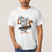 aap gewoon een jongen t-shirt (Voorkant)