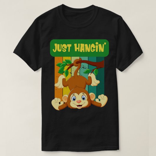 Aap Gewoon Hangin T-shirt (Design voorkant)