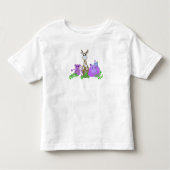 aap, Giraffe en hippo Kinder Shirts (Voorkant)