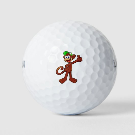 Aap 🐵 golfballen (Voorkant)