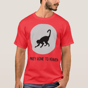 Aap Gone to Heaven Black T-shirt