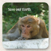 aap - grootvader bier onderzetter (Voorkant)