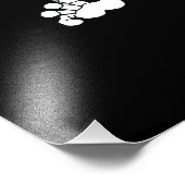 Aap Hanging Around Foto Afdruk (Hoek)