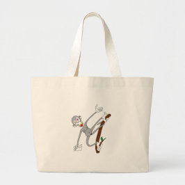 Aap Hanging Around Grote Tote Bag