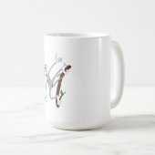 Aap Hanging Around Koffiemok (Voorkant rechts)