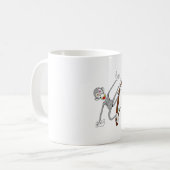 Aap Hanging Around Koffiemok (Voorkant links)