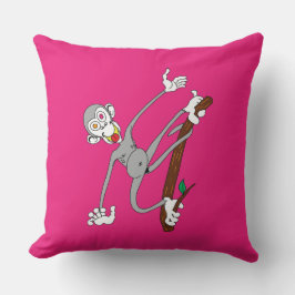 Aap Hanging Around Kussen