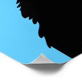 Aap houdt niet van regen poster (Hoek)