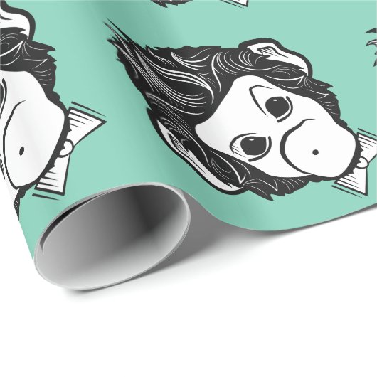 aap identica cadeaupapier (Rol Hoek)