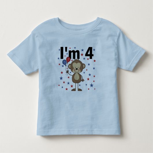 Aap Ik ben 4 T-shirts en geschenken (Voorkant)