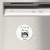 Aap, ik hou van mijn Aap, Derek Magneet (Insitu (Vaatwasser))