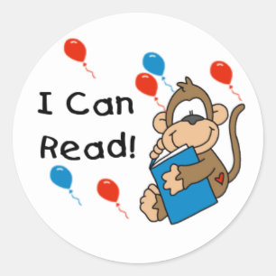 Aap Ik kan Stickers lezen