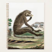  aap illustratie | Zoo Animal Ape Jigsa Planner (Voorkant)
