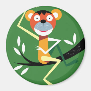 aap in de boom magneet