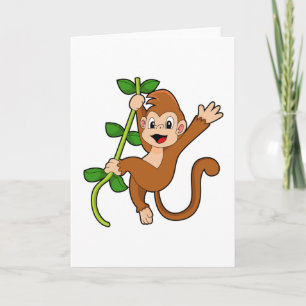 Aap in de jungle kaart