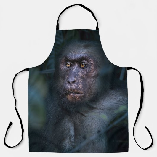 Aap in de jungle schort (Voorkant)