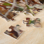 aap in het droge seizoen legpuzzel (Zijkant)