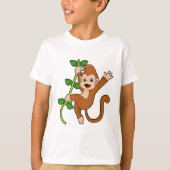 aap in het Oerwoud T-shirt (Voorkant)