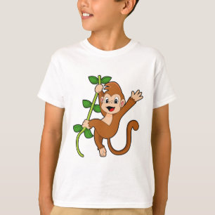 aap in het Oerwoud T-shirt