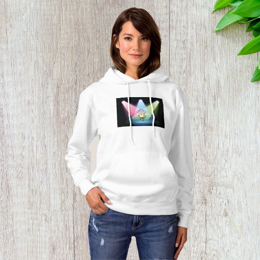 Aap In Spotlights Vrouwen Hoodie