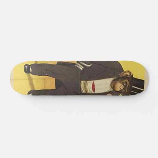 aap in Tuxedo Skateboard Deck (Horizontaal)